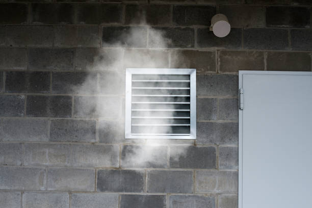 industrial ventilation and air conditioning pipe with toxic smoke