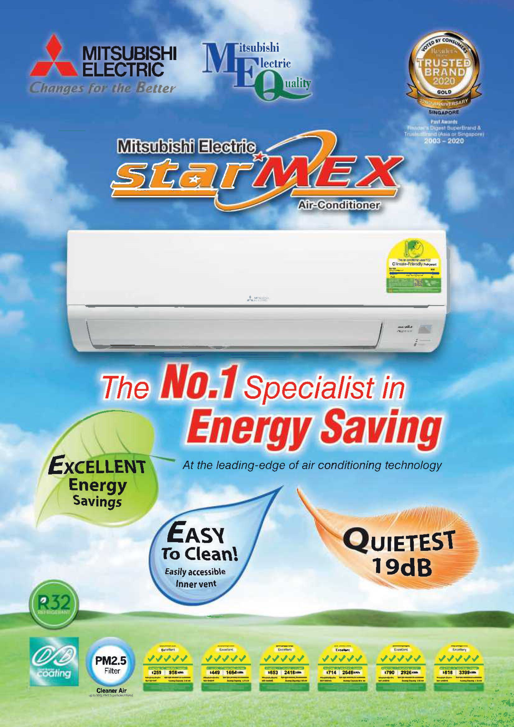 Mitsubishi Starmex R32 Gas Catalogue Cover Photo