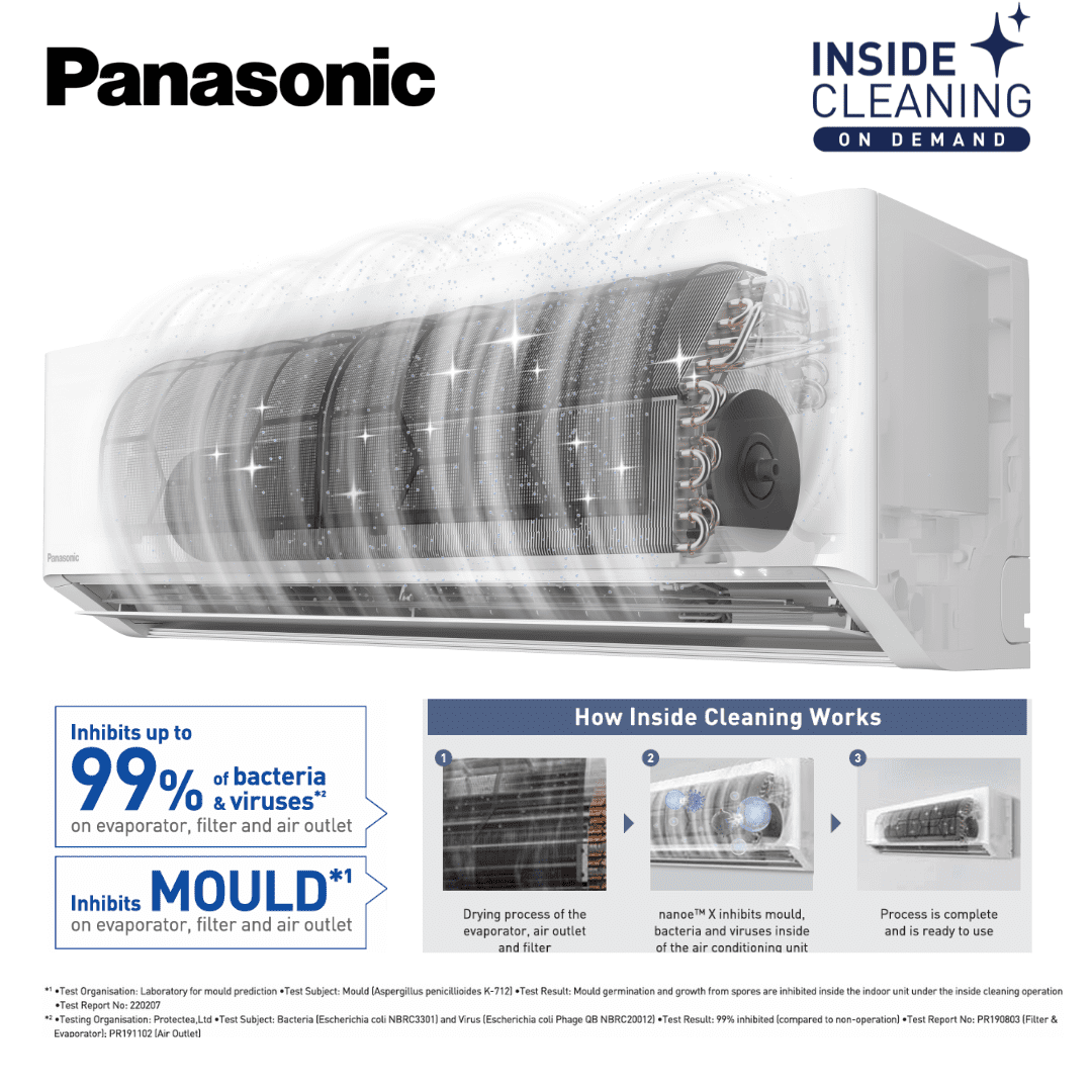 Panasonic system 1 9k BTU, CS-XU9BKZW / CU-XU9BKZ 1